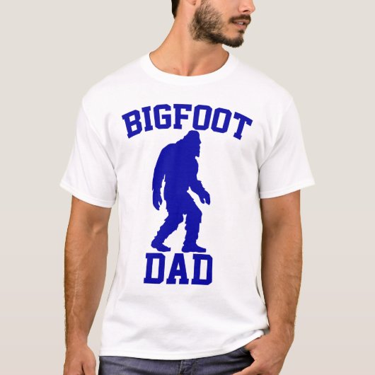 Bigfoot Dad - Funny Bigfoot T-shirt (Voorkant)