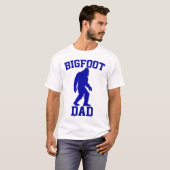 Bigfoot Dad - Funny Bigfoot T-shirt (Voorkant volledig)