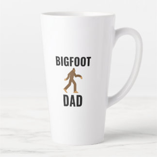 Bigfoot dad latte mok