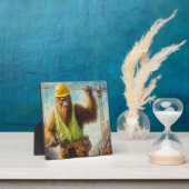 Bigfoot de Bouwvakker Fotoplaat (Insitu)