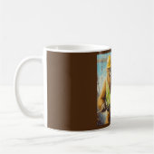 Bigfoot de bouwvakker koffiemok (Links)