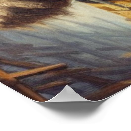 Bigfoot de bouwvakker poster (Hoek)