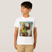 Bigfoot de bouwvakker t-shirt (Voorkant volledig)