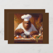 Bigfoot de Chef Briefkaart (Voorkant / Achterkant)