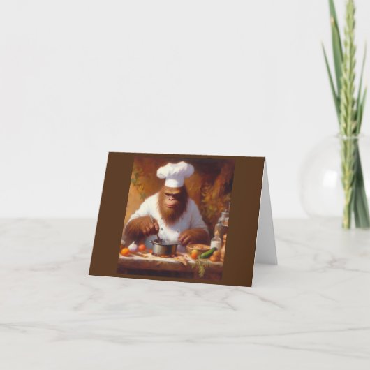 Bigfoot de Chef Kaart (Voorkant)