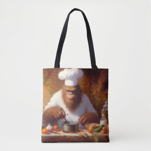 Bigfoot de Chef Tote Bag (Voorkant)
