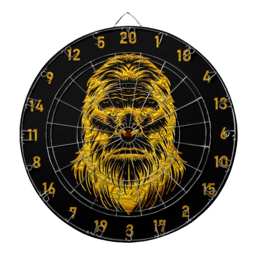 Bigfoot: de echte doelgroeppraktijk dartbord (Voorkant)