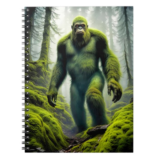 Bigfoot, De Groene Machine - Spiraalvormig Notitie Notitieboek (Voorkant)
