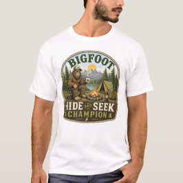 Bigfoot - De Hide and Seek Kampioen T Shirt