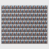 Bigfoot de Hot Shot Brandweerman Cadeaupapier (Vlak)