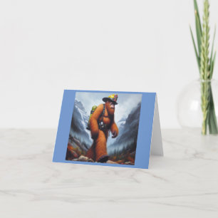 Bigfoot de Hot Shot Brandweerman Kaart