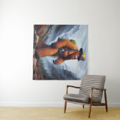 Bigfoot de Hot Shot Brandweerman Wandkleed (In Situ (horizontaal))