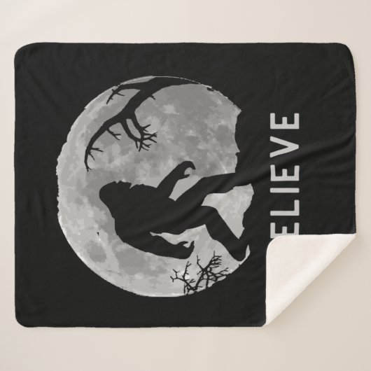 Bigfoot deken, Sherpa Blanket Deken (Voorkant (horizontaal))