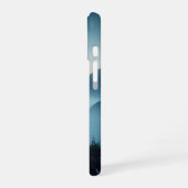 Bigfoot die naar de maan huilt iPhone 16 hoesje (Linkerkant)