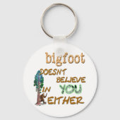 Bigfoot doet dat niet sleutelhanger (Voorkant)