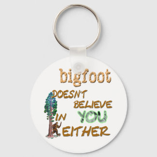 Bigfoot doet dat niet sleutelhanger