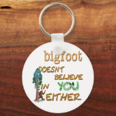 Bigfoot doet dat niet sleutelhanger (Voorkant)