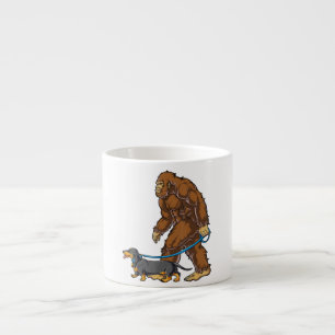 Bigfoot Dog Walk Dachshund T Sasquatch Kinder Mann Espresso Kop