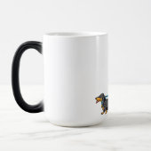 Bigfoot Dog Walk Dachshund T Sasquatch Kinder Mann Magische Mok (Links)