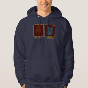 Bigfoot & Dogman Heren Hoodie