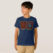 Bigfoot & Dogman Kids T-Shirt (Voorkant volledig)