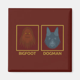 Bigfoot & Dogman magneet