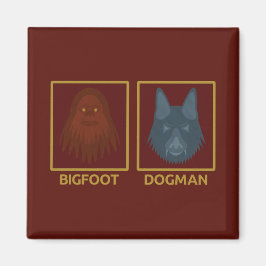 Bigfoot & Dogman Magnet