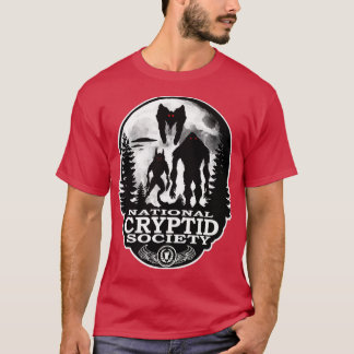 Bigfoot, Dogman, Mothman, UFO's National Cryptid D T-shirt