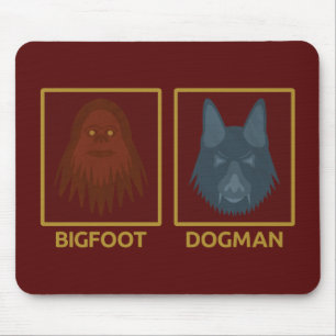 Bigfoot & Dogman Muismat