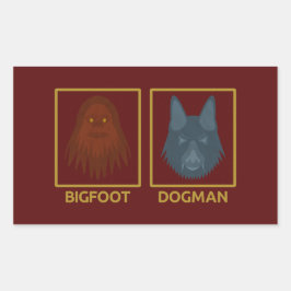 Bigfoot & Dogman Sticker