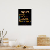 Bigfoot . . . Dubbel Poster (Keuken)