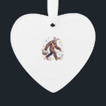 Bigfoot Easter Day Funny Sasquatch Cute Bunny East Ornament<br><div class="desc">Bigfoot Easter Day Funny Sasquatch Cute Bunny Easter Eggs T-Shirt</div>