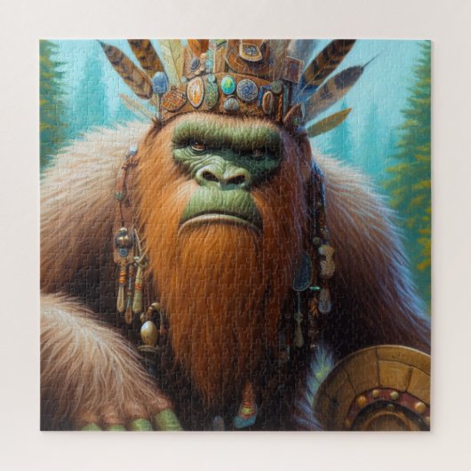Bigfoot Eco Warrior Legpuzzel (Verticaal)