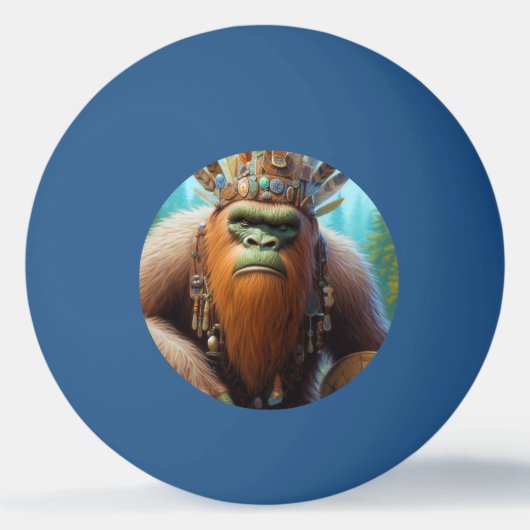 Bigfoot Eco Warrior Pingpongbal (Voorkant)