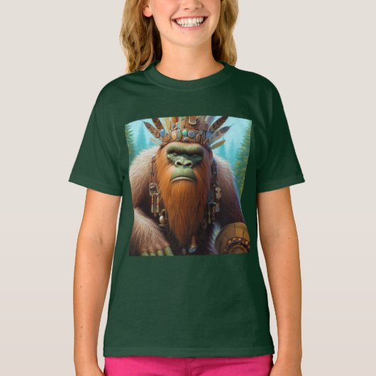 Bigfoot Eco Warrior T-shirt (Voorkant)