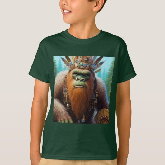 Bigfoot Eco Warrior T-shirt (Voorkant)