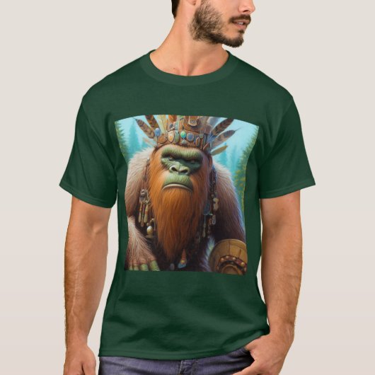 Bigfoot Eco Warrior T-shirt (Voorkant)