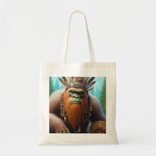 Bigfoot Eco Warrior Tote Bag (Voorkant)