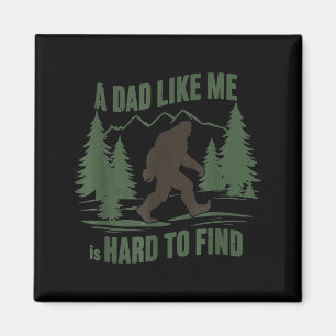 Bigfoot een vent als is moeilijk om grappig bos magneet