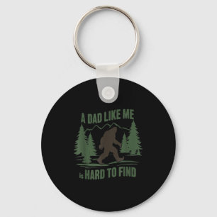 Bigfoot een vent als is moeilijk te vinden grappig sleutelhanger