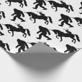 Bigfoot, Eenhoorn, Jackalope Cadeaupapier (Hoek)
