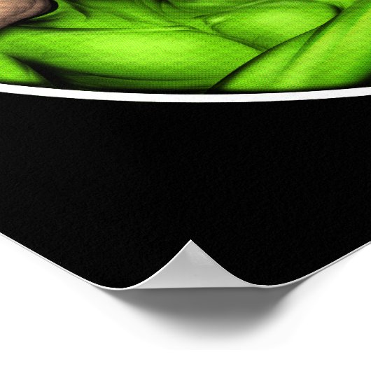 Bigfoot en Alien Poster (Hoek)