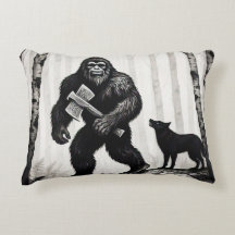 Bigfoot en berkenboom