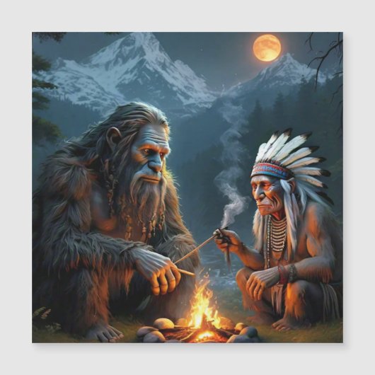 Bigfoot en Chief Moonlit Forest Gatherin (Voorkant)