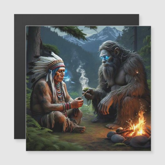 Bigfoot en Chief Moonlit Forest Gathering (Voorkant / Achterkant)