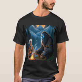 Bigfoot en de belangrijkste maanverlichte bosbijee t-shirt