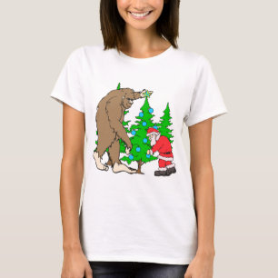 Bigfoot en Kerstmis T-shirt