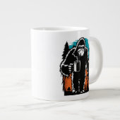 BIGFOOT EN KOFFIE GROTE KOFFIEKOP (Voorkant rechts)