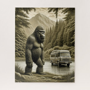 Bigfoot en RV Camper Legpuzzel