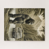 Bigfoot en RV Camper Legpuzzel (Horizontaal)